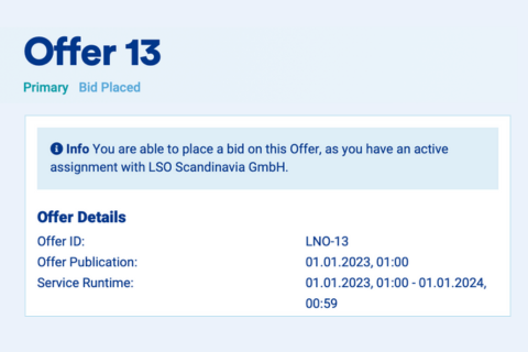 LNG Offer Details