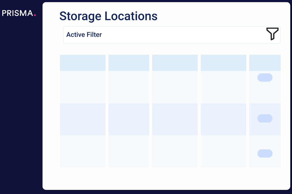 Storage Locations
